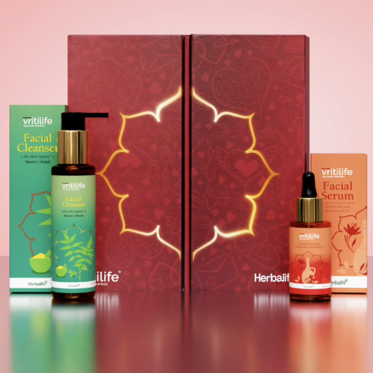 Vritilife Valentine's Day Combo Pack (Cleanser and Serum)